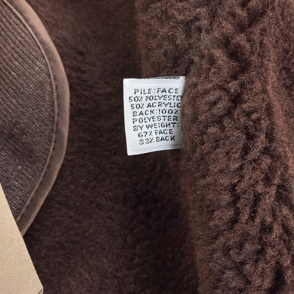 London Fog Trench Maincoats Men 42S Tan Rain Overcoat Career Classic USA VTG - Picture 9 of 15